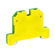 Колодка клеммная винтовая Dekraft ЗН-101 4 кв.мм желто-зеленая (32412DEK)