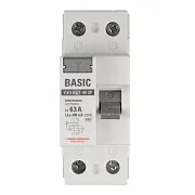 УЗО EKF Basic ВДТ-40 63А 1P+N тип AC 300 мА 4,5 кА (elcb-2-63-300e-sim)