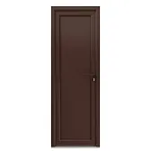 Металлопластиковая дверь VEKA 2050х700 мм алюминиевый порог коричневая правая глухая Металлопластиковая дверь VEKA 2050х700 мм алюминиевый порог коричневая правая глухая