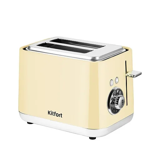 Тостер Kitfort КТ-6558 желтый Тостер Kitfort КТ-6558 желтый