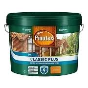 Антисептик Pinotex/Omnitex Classic Plus 3 в 1 декоративный для дерева лиственница 9 л