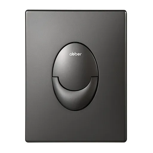 Клавиша смыва для инсталляций Abber пневматическая оружейная сталь (AC0125NG)