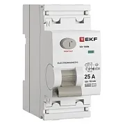 УЗО EKF PROxima ВД-100N 25А 1P+N тип AC 10 мА 6 кА (E1026M2510)