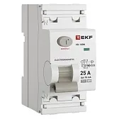 УЗО EKF PROxima ВД-100N 25А 1P+N тип AC 10 мА 6 кА (E1026M2510)