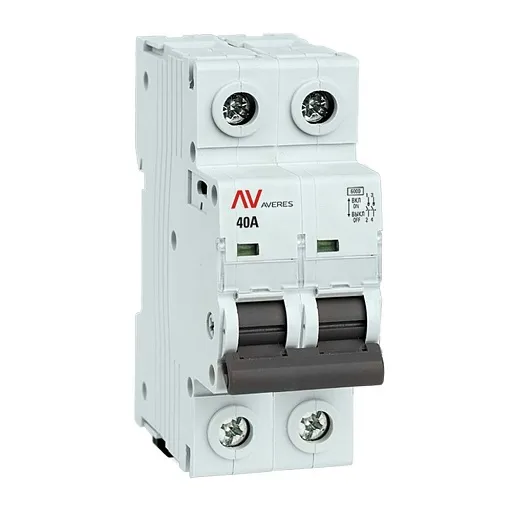Выключатель нагрузки EKF Averes AVN 2P 40А 230 В на DIN-рейку (avn-2-40-av) Выключатель нагрузки EKF Averes AVN 2P 40А 230 В на DIN-рейку (avn-2-40-av)
