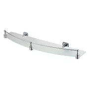 Полка для ванной WasserKraft Dill K-3900 132х500х42 мм стекло/металл хром (K-3944) Полка для ванной WasserKraft Dill K-3900 132х500х42 мм стекло/металл хром (K-3944)