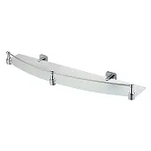 Полка для ванной WasserKraft Dill K-3900 132х500х42 мм стекло/металл хром (K-3944) Полка для ванной WasserKraft Dill K-3900 132х500х42 мм стекло/металл хром (K-3944)
