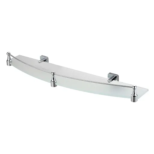 Полка для ванной WasserKraft Dill K-3900 132х500х42 мм стекло/металл хром (K-3944) Полка для ванной WasserKraft Dill K-3900 132х500х42 мм стекло/металл хром (K-3944)