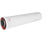 Труба коаксиальная Rommer d60/100х500 мм комплект