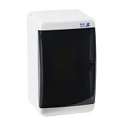 Щит распределительный навесной КЭАЗ OptiBox ЩРН пластиковый IP41 140х132х93,2 мм 6 модулей белый (279160)