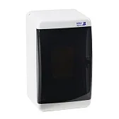 Щит распределительный навесной КЭАЗ OptiBox ЩРН пластиковый IP41 140х132х93,2 мм 6 модулей белый (279160)