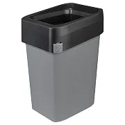 Контейнер для мусора Econova Smart Bin Pro 10 л полипропилен серый Контейнер для мусора Econova Smart Bin Pro 10 л полипропилен серый