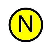 Наклейка знак электробезопасности EKF PROxima d20 мм N желтая (100 шт.) (an-2-07)
