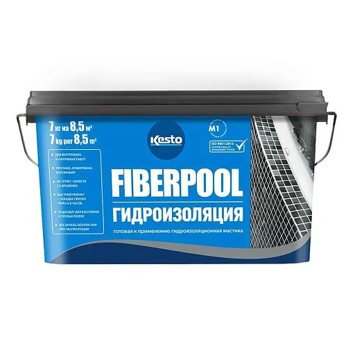Гидроизоляционная мастика Kesto Fiberpool