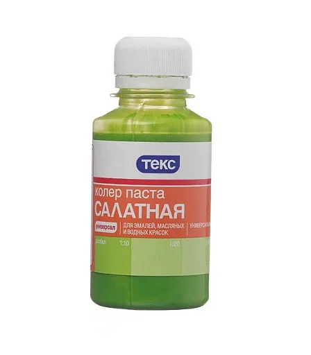 Колер паста Текс Универсал салатная №7 0,1 л Колер паста Текс Универсал салатная №7 0,1 л
