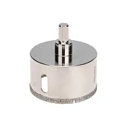 Коронка алмазная Kranz (KR-92-0017) по стеклу/керамике/керамограниту d65 мм