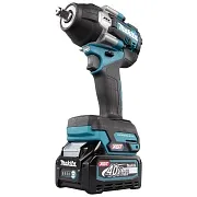 Гайковерт ударный аккумуляторный Makita XGT 40 В 2,5 Ач Li-Ion 2 АКБ и ЗУ (TW007GD201) Гайковерт ударный аккумуляторный Makita XGT 40 В 2,5 Ач Li-Ion 2 АКБ и ЗУ (TW007GD201)