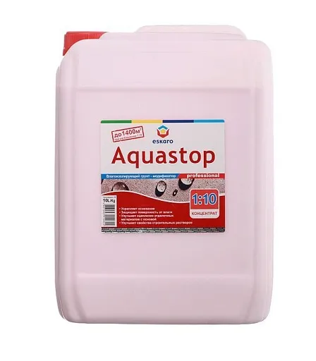 Грунт Eskaro Aquastop Professional 10 л концентрат 1:10 Грунт Eskaro Aquastop Professional 10 л концентрат 1:10