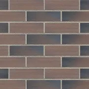Клинкерная плитка для фасада Terramatic Plato Brown AA (18 шт.= 0,31 кв.м) коричневая 240х71х14 мм