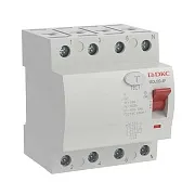 УЗО DKC Yon Max 80А 3P+N тип AC 300 мА 10 кА (MDL100-4P4-80-AC) УЗО DKC Yon Max 80А 3P+N тип AC 300 мА 10 кА (MDL100-4P4-80-AC)