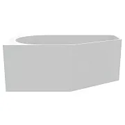Ванна акриловая Abber 160х90 см левая с ножками (AB9505 L) Ванна акриловая Abber 160х90 см левая с ножками (AB9505 L)