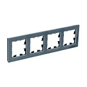 Рамка Systeme Electric AtlasDesign Nature четырехместная грифель (ATN360704) Рамка Systeme Electric AtlasDesign Nature четырехместная грифель (ATN360704)
