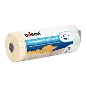 Пленка защитная Unibob с клейким краем 10 мкм 2,7х20 м (54 кв.м)