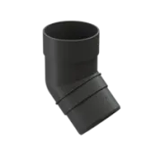 Docke PREMIUM Колено 45° (Графит)