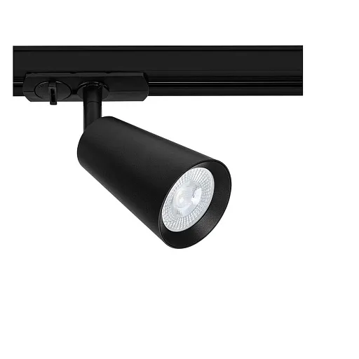 Трековый светильник однофазный Arte Lamp Cintura 35 Вт GU10 черный (A2354PL-1BK) Трековый светильник однофазный Arte Lamp Cintura 35 Вт GU10 черный (A2354PL-1BK)