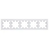 Рамка Systeme Electric AtlasDesign Nature пятиместная белая (ATN330105) Рамка Systeme Electric AtlasDesign Nature пятиместная белая (ATN330105)