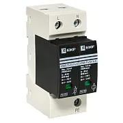 Ограничитель напряжения модульный EKF PROxima T1-T2 275 В 20 кА 2P (OV12-11-505)