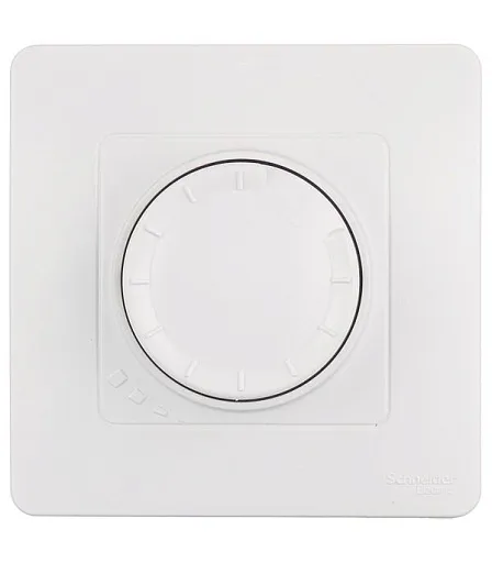 Диммер Systeme Electric Blanca встраиваемый белый поворотно-нажимной (BLNSS040011) Диммер Systeme Electric Blanca встраиваемый белый поворотно-нажимной (BLNSS040011)