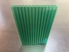 Сотовый поликарбонат GOODPLAST 6 мм зеленый