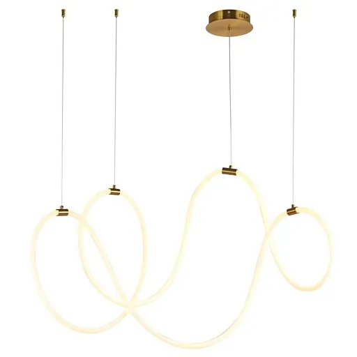 Люстра светодиодная подвесная Arte Lamp Klimt 55 Вт 3000К 26 кв.м (A2850SP-80PB) Люстра светодиодная подвесная Arte Lamp Klimt 55 Вт 3000К 26 кв.м (A2850SP-80PB)