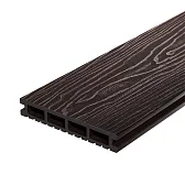 Террасная доска Decking Urban ДПК венге (Темный Орех)