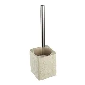 Ершик для унитаза Fora Stone Natural напольный полирезин/металл бежевый (FOR-STN025NAT/5263) Ершик для унитаза Fora Stone Natural напольный полирезин/металл бежевый (FOR-STN025NAT/5263)