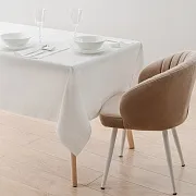 Скатерть Rusby 145х240 см полулен белая Скатерть Rusby 145х240 см полулен белая
