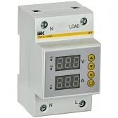 Реле напряжения и тока IEK Karat РНТ-д 220 В 40 А тип AC с дисплеем (IVC31-1-40)
