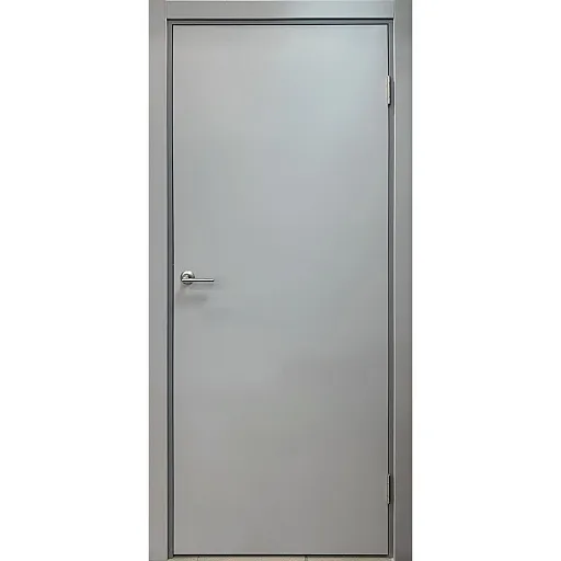 Блок дверной Kapelli Classic 600х2000 мм влагостойкий ПВХ серый 7035 глухой Блок дверной Kapelli Classic 600х2000 мм влагостойкий ПВХ серый 7035 глухой