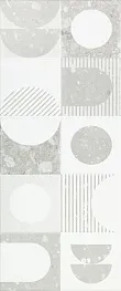 Плитка облицовочная Gracia Ceramica Lane серая декор 600x250x9 мм (8 шт.=1,2 кв.м)
