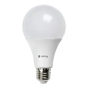 Лампа умная Sibling светодиодная диммируемая Е27 12 Вт RGB IP20 груша Лампа умная Sibling светодиодная диммируемая Е27 12 Вт RGB IP20 груша