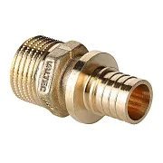 Соединитель прямой Valtec 25 мм х 1 НР(ш) латунь (VTm.401.BG.002506)