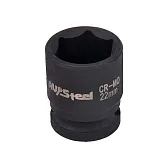 Головка торцевая ударная AV Steel 1/2х22 мм шестигранная (AV-720022) Головка торцевая ударная AV Steel 1/2х22 мм шестигранная (AV-720022)