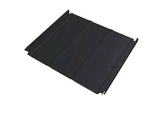 Кликфальц 0,5 мм Grand Line Double Pro Line с пленкой на замках графитово-серый RAL 7024 satin Кликфальц 0,5 мм Grand Line Double Pro Line с пленкой на замках графитово-серый RAL 7024 satin