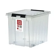 Контейнер для хранения Rox Box (050-00.07) 500х390х405 мм 50 л с крышкой и роликами