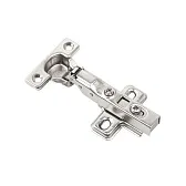 Петля мебельная Lemax prof Clip-on mini 95° полунакладная с доводчиком (2 шт.)