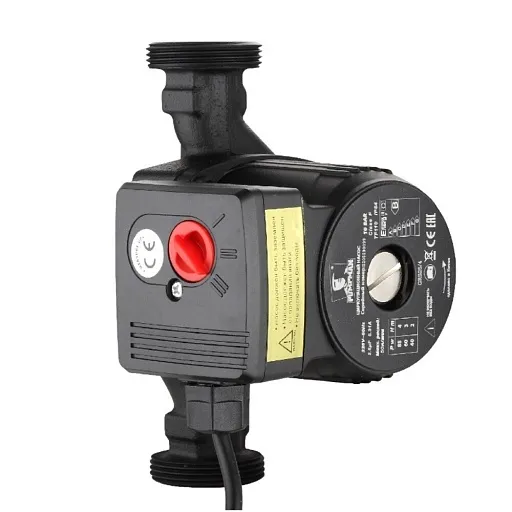 Циркуляционный насос для систем отопления Pumpman DN25 подъем 6 м 180 мм с гайками (GRS25/6) Циркуляционный насос для систем отопления Pumpman DN25 подъем 6 м 180 мм с гайками (GRS25/6)