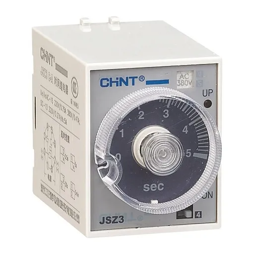 Реле времени модульное Chint JSZ3A-B 220 В 5 А тип AC (294321) Реле времени модульное Chint JSZ3A-B 220 В 5 А тип AC (294321)