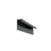 J-профиль для фиброцементного сайдинга Fibra Plank 3000х41,9 мм графитовый серый соединительный