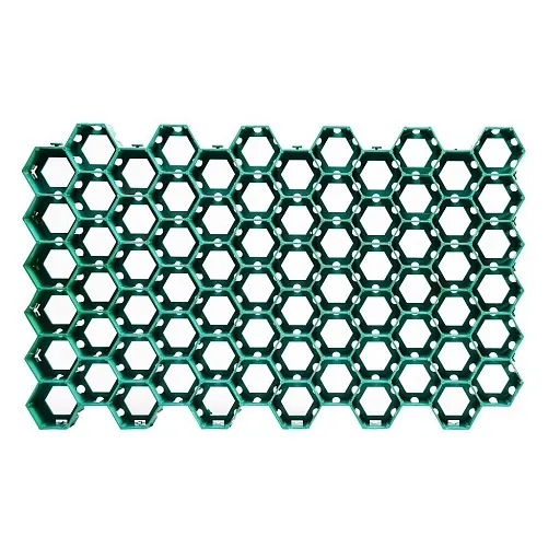 Решетка газонная пластиковая зеленая C250 674х412х35 мм